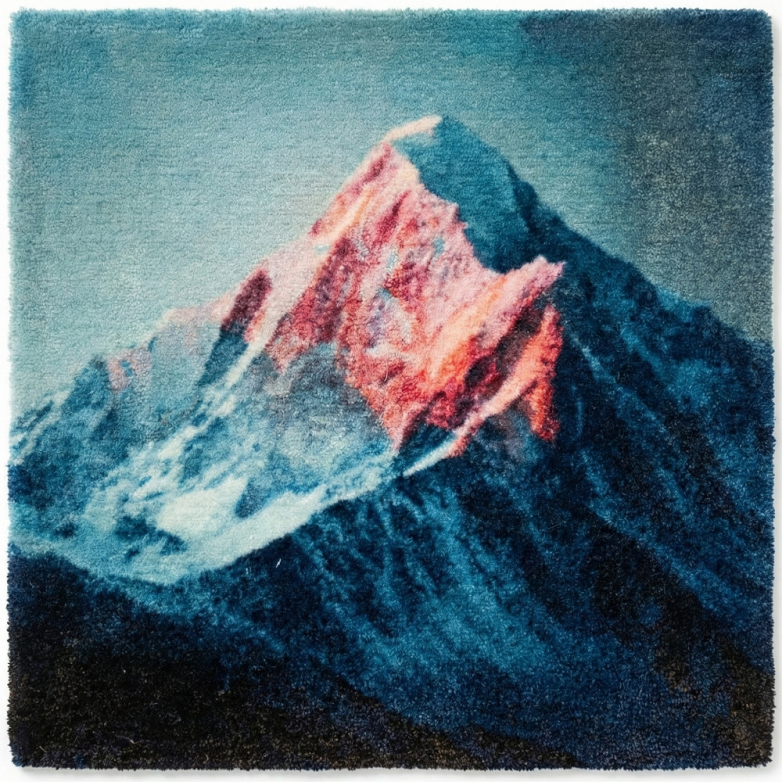 以行走世界为灵感的地毯艺术表达