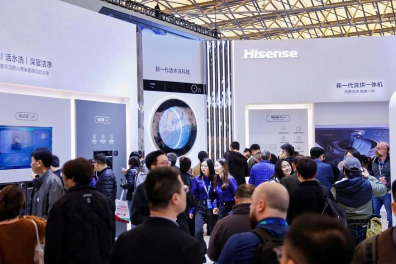 AWE 2025观察：洗护行业上演巅峰对决，海信三筒洗衣机实现重磅突破！