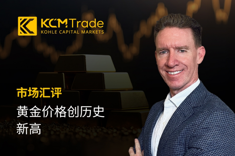 KCMTrade分析师Tim汇评：黄金价格创历史新高，降息、地缘风险成关键推手