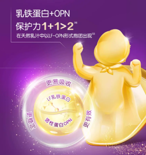酪蛋白磷酸肽成“营养搬运工”！金领冠菁护破解宝宝吸收难题获认可