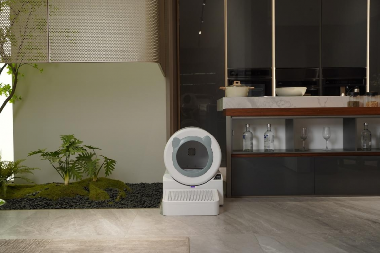 宠洁仕冲水式智能猫马桶：新房装修，为爱宠规划一劳永逸的如厕区