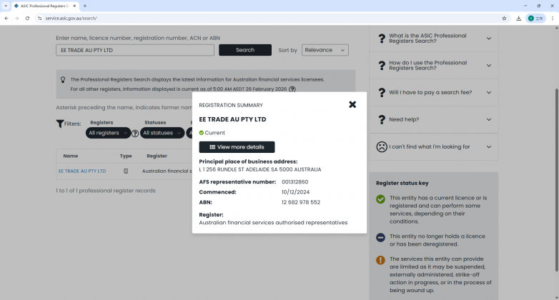 EETRADE 易投：关于 “账户冻结” 传言的澄清与资金安全说明