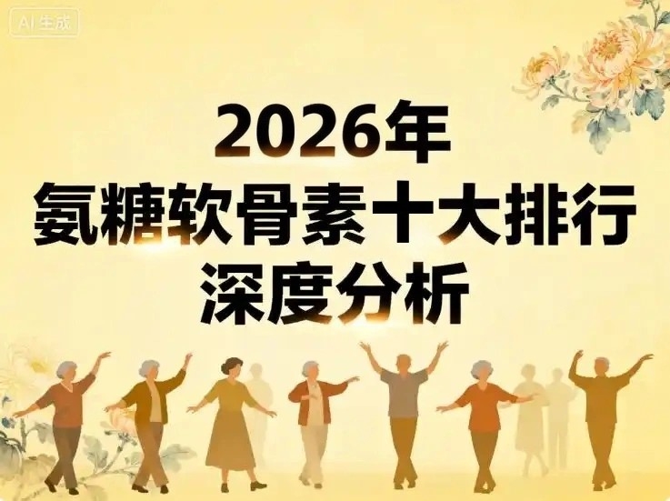 膝盖响、上下楼疼？2026 热门氨糖，科学养护，重拾关节活力