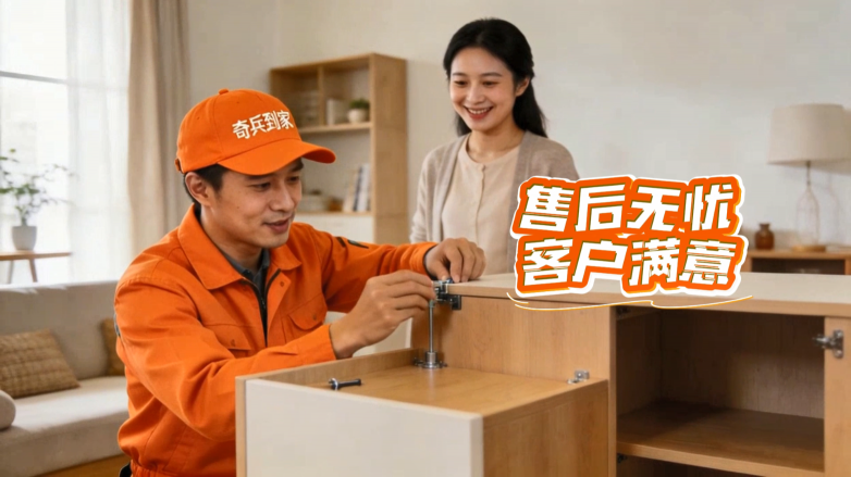 旧的不拆，新的难卖！奇兵到家帮家居商家一站式打通送装拆收告别拆旧难