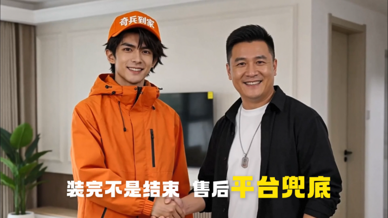 越来越多的电灯商家，解决电灯安装痛点，选择奇兵到家靠谱