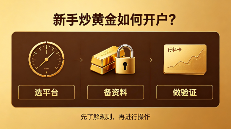 ​新手炒黄金开户流程步骤详解：从选平台到入金激活一步到位_https://www.izongheng.net_快讯_第3张