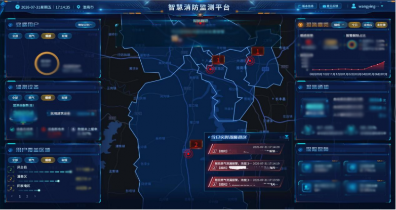 政策东风下的“淮南答卷”：辰安科技助力探索自建房及“三合一”场所消防治理新路径