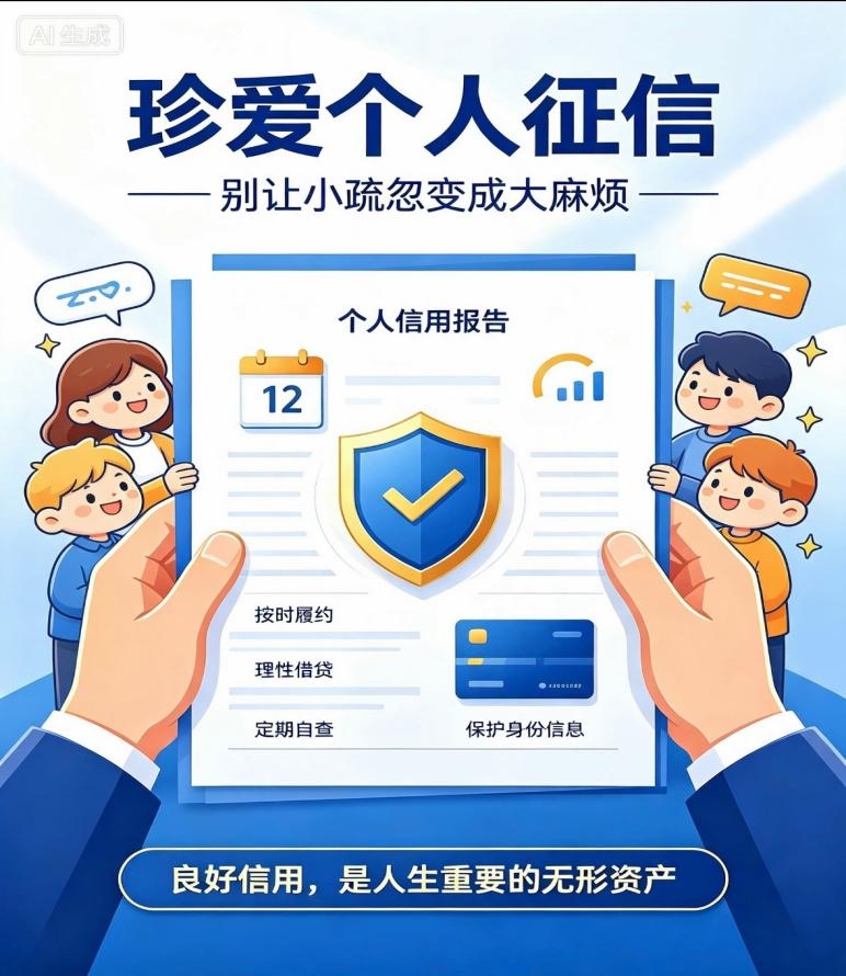 珍爱个人信用 守护您的“经济身份证”