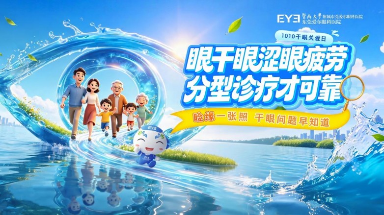 ​东莞爱尔眼科医院启动第七届10·10干眼关爱日：干眼防治从“睑缘一张照”开始(图1)