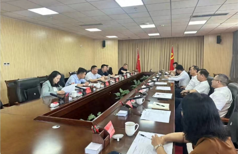 新疆建设兵团十二师与中国民族贸易促进会南粤分会招商座谈会