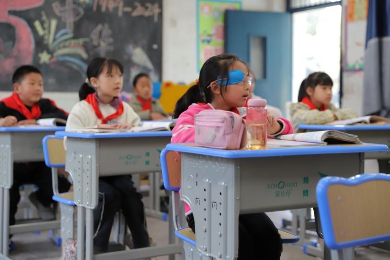 蔻心草百益行第十二站四川旺苍县普济小学