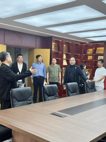 辽宁省企业文化学会代表团到访心海集团 共话企业文化与艺术融合发展