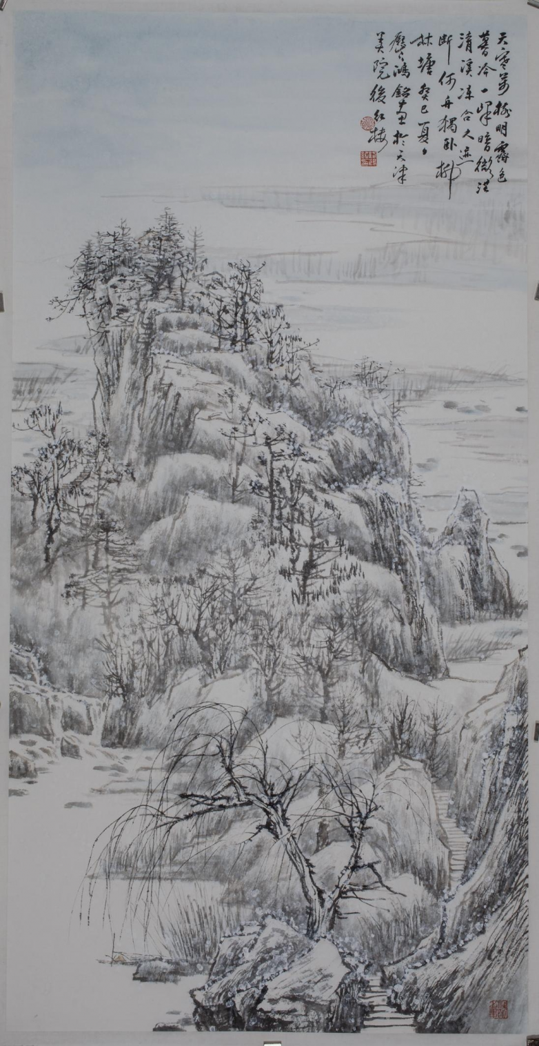  路洪明：于传统与科技间探寻山水画的新境---晨光中的笔墨守望者