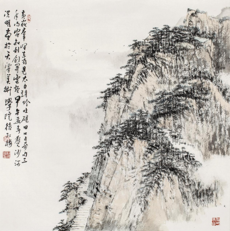  路洪明：于传统与科技间探寻山水画的新境---晨光中的笔墨守望者