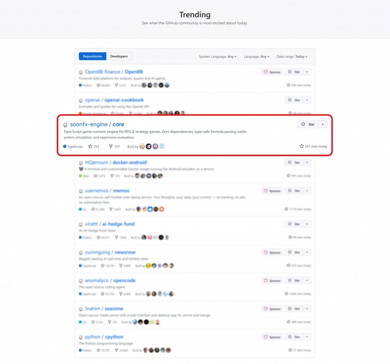 极逸游戏数值引擎SOONFX走向国际化开源即走红让策划工作效率提升70%(图1)