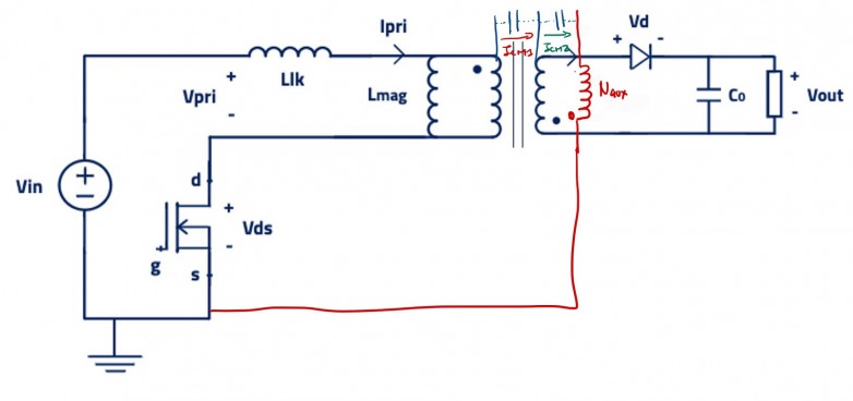 反激式电源EMI电磁干扰的系统化优化：Frenetic磁性元件仿真与实测验证_https://www.izongheng.net_快讯_第5张