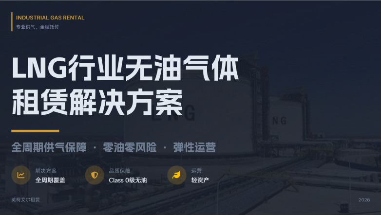 英柯艾尔LNG行业无油气体租赁解决方案