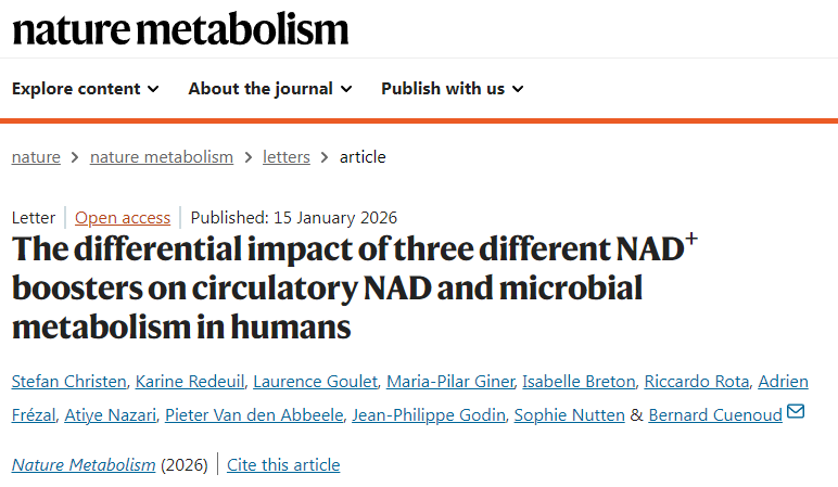21世纪的“长寿研究”:NAD+如何影响我们的生命时钟?谁是重要的“源头”企业?