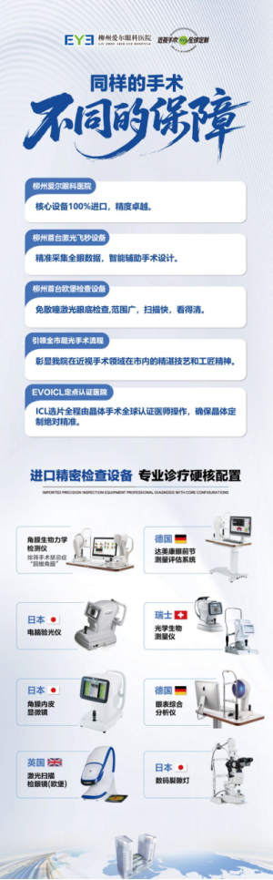  柳州高考生摘镜避坑｜首家V5晶体+海量手术量，军警体检稳过！