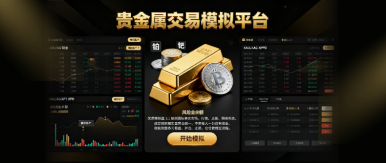 适合新手练手的贵金属模拟工具盘点，零成本熟悉行情分析操作！