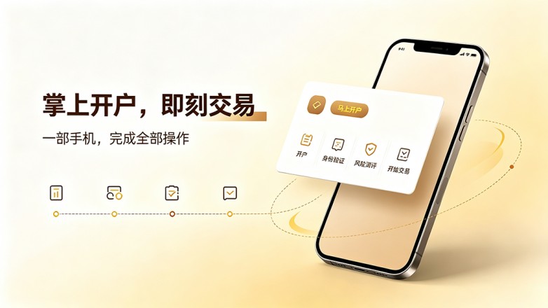 掌上开户，即刻交易海报设计.jpeg