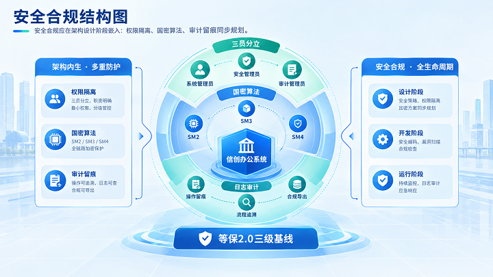 信创政企办公软件定制怎么做?从适配清单到安全合规的落地拆解(图3)